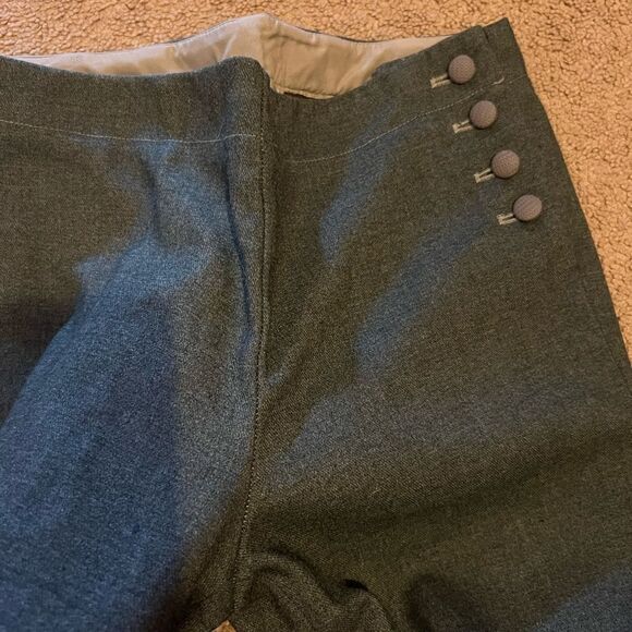 Anthropologie Elevenses Brighton Grey Pants Women's Size 2 - Picture 10 of 13